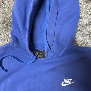 Purple mens nike hoodie